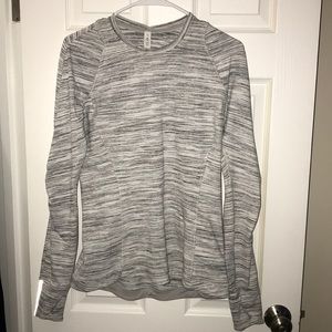 Lulu Lemon grey long sleeve